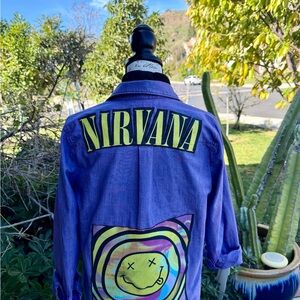 Women's Nirvana Purple lightweight Shirt-Medium
